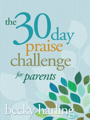 cover image of 30-Day Praise Challenge for Parents